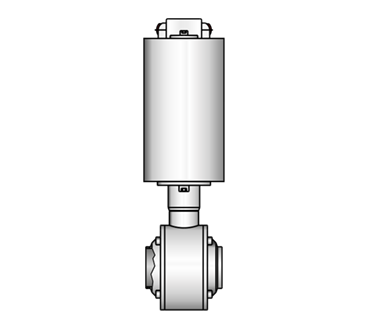 Straight-way ball valve 4125 S-S
