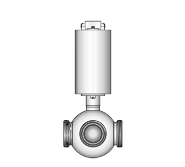 Three-way ball valve 4131 G-G-G